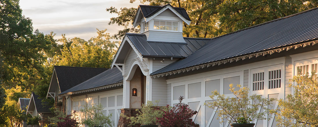 Carriage House at dusk