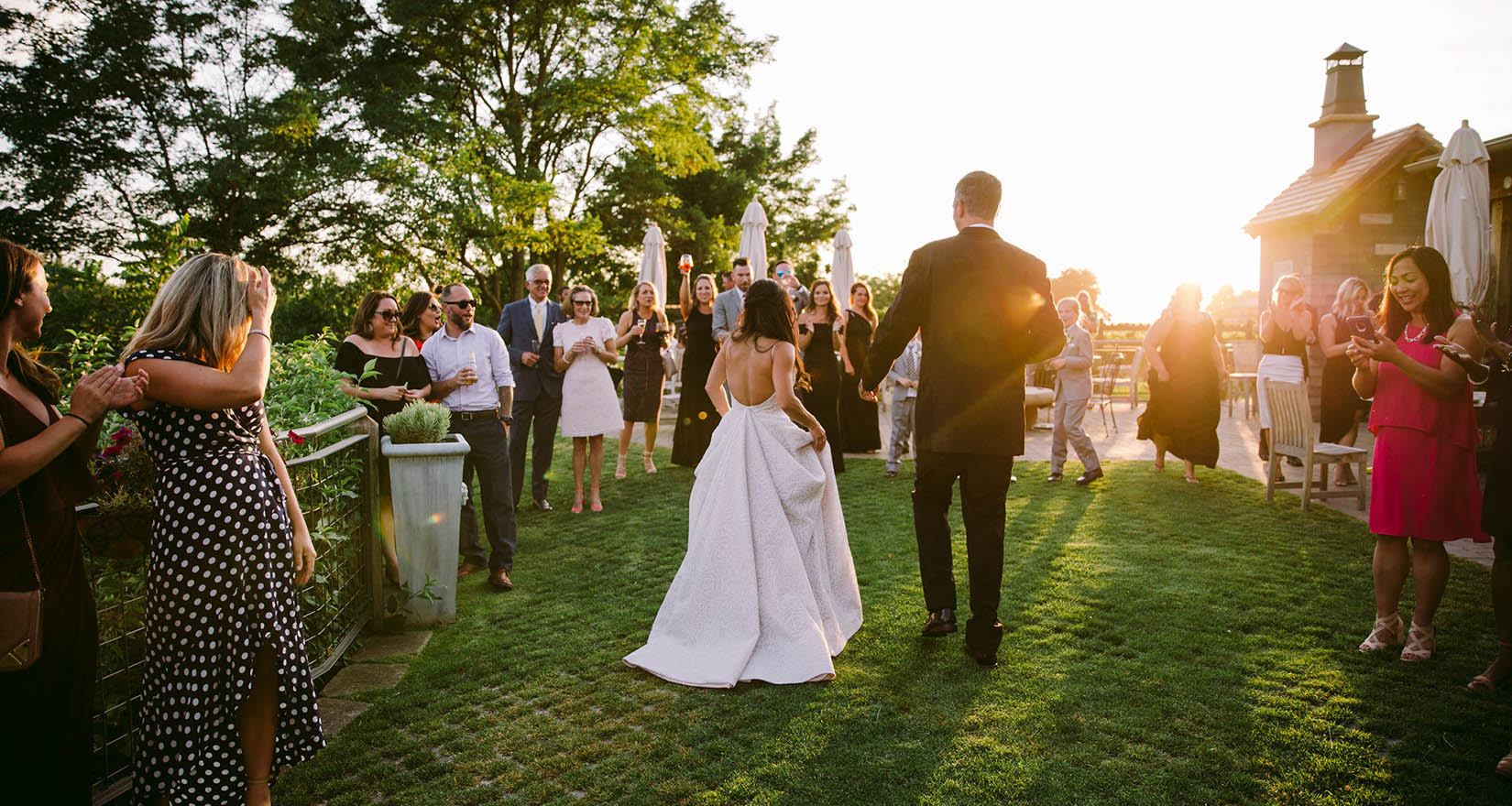 Bride and groom