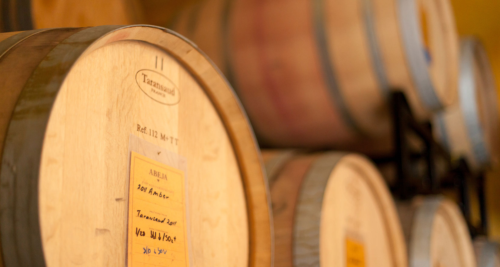 Wine barrels