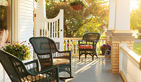 Farm house porch